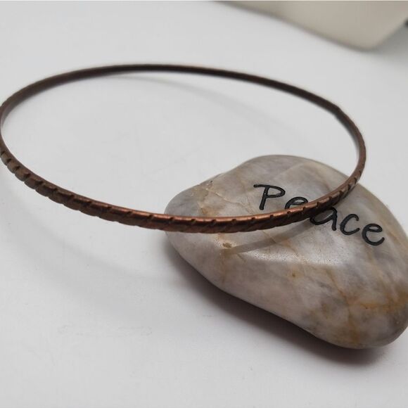 Handcrafted Copper Hand Twisted Bracelet Cuff Copper bracelet‎